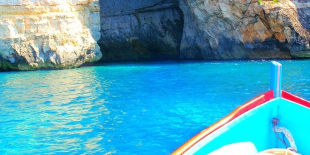 excursion bateau blue grotto