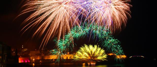 Feux d'artifice à Malte : une tradition maltaise