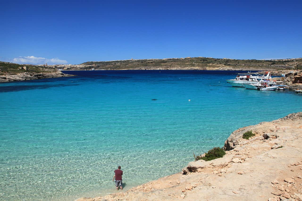 la valette malte plage