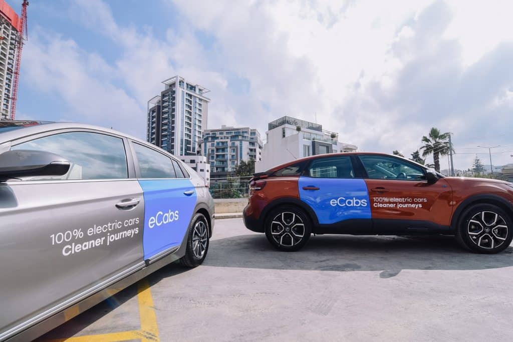 eCabs taxi Malte véhicule électrique