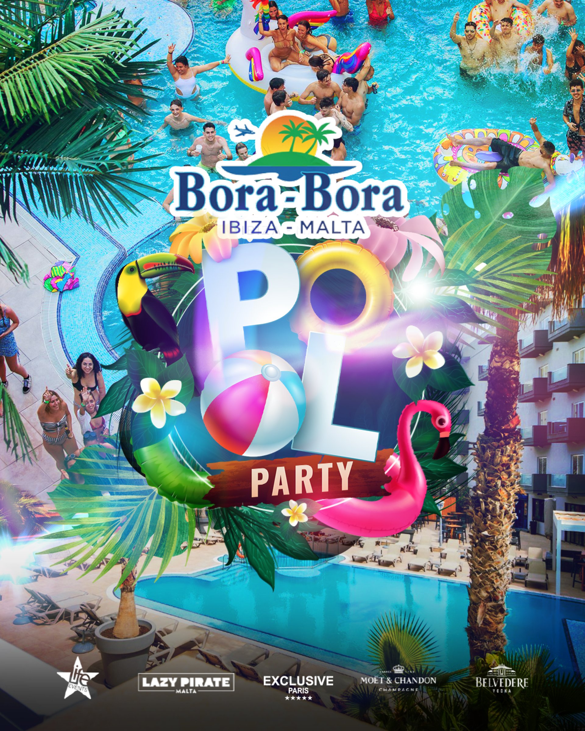 Bora Bora Ibiza Pool Party à Malte