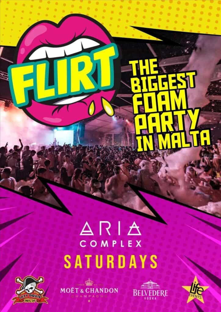Aria Complex - Soirée mousse FLIRT