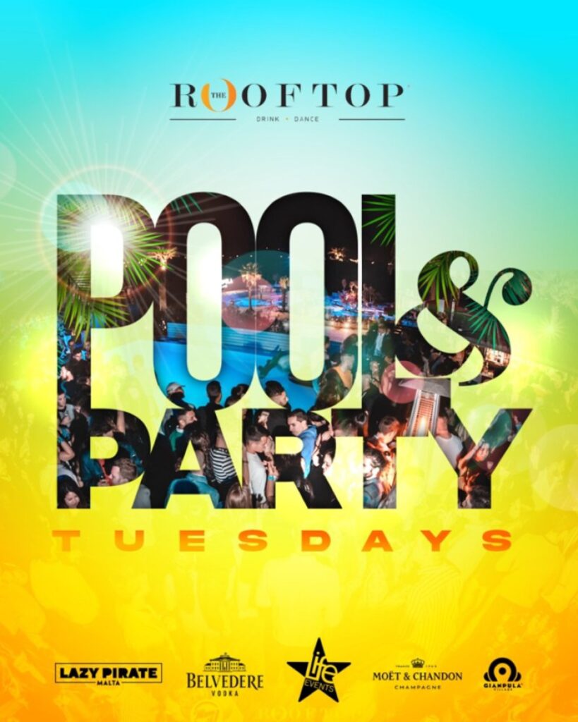 Gianpula Village à Malte - Pool party